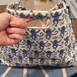 Roller rabbit tote bag 16 x 12